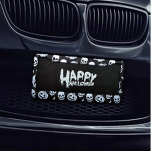 Photo Frame American Pumpkin License Plate Frame