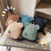 Bear Backpacks Portable Children Travel Shopping Rucksacks Women's Cute Bear Shaped Shoulder Backpack - Image 9