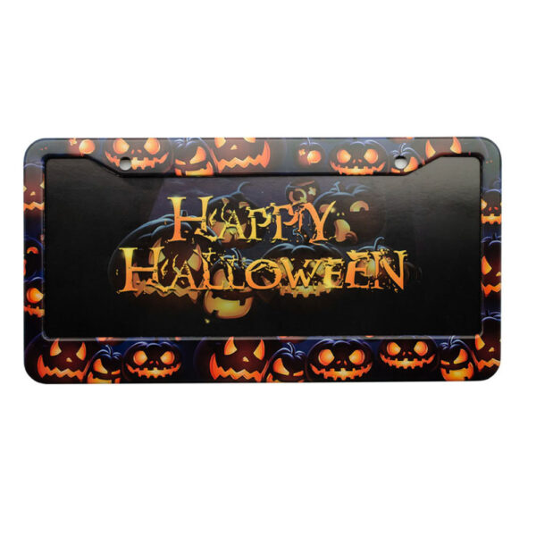 Photo Frame American Pumpkin License Plate Frame - Image 3